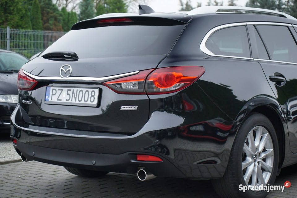 Mazda 6 22D 150 Grzane fotele Nawigacja III 2012 gniazdo AUX Mazda wielkopolskie
