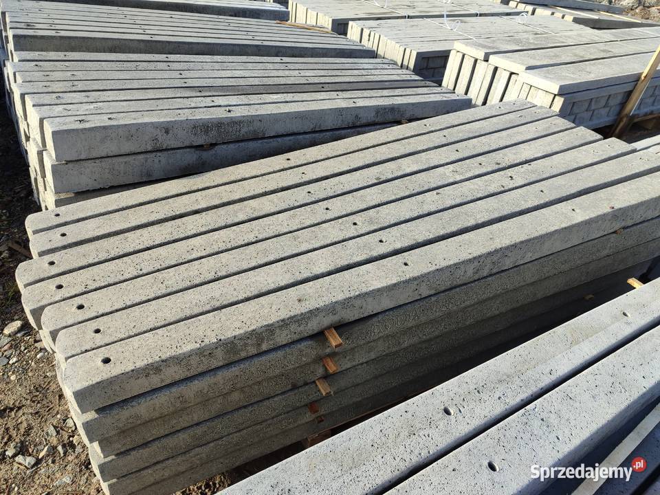 SŁUPKI BETONOWE do siatki pastucha PRODUCENT Sprzęt i akcesoria budowlane warmińsko-mazurskie Orneta