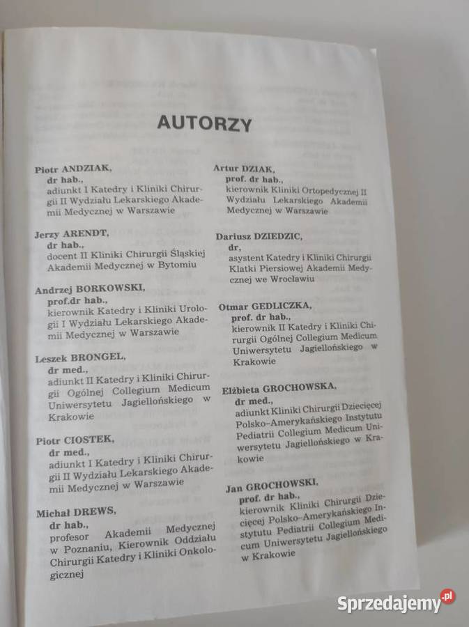 Przegląd Piśmiennictwa Chirurgicznego 1994
