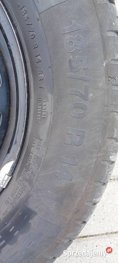 Koła Opel Corsa E 2019r 18570R14 opony felgi Samochodowe Koziegłowy sprzedam