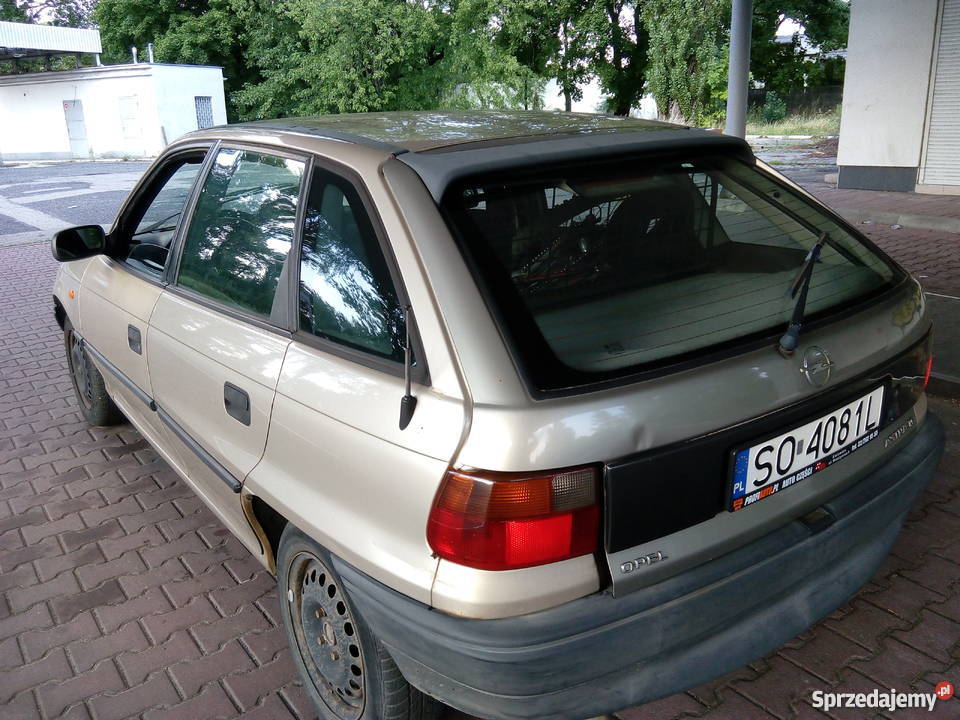 opel astra f 14 lpg 2002r benzyna+LPG śląskie Sosnowiec