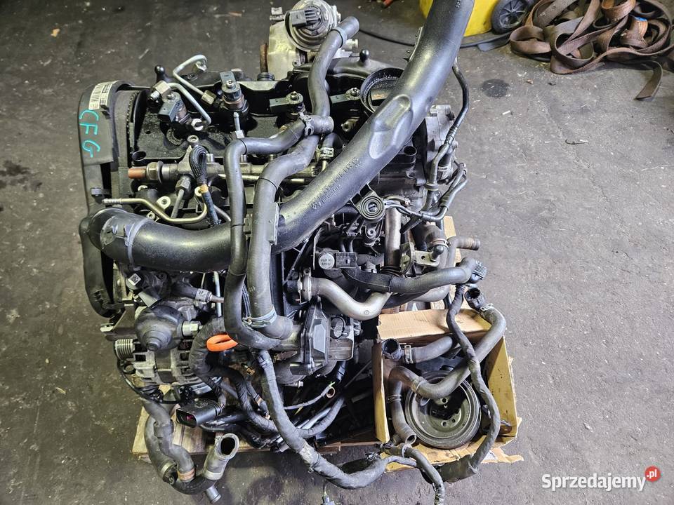 Uszkodzony Silnik VW Audi Skoda Seat CFG 20 TDI Zgorzelec