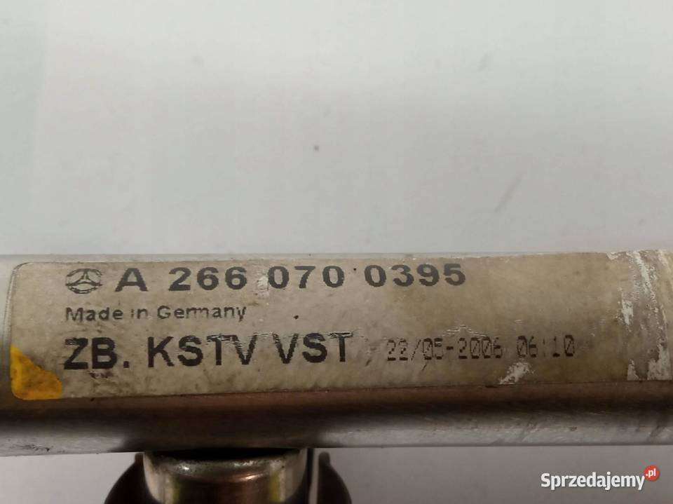 LISTWA WTRYSKOWA A2660700395 20 B MercedesBenz