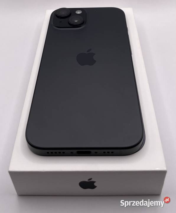 iPhone 15 128 GB Black 86 ZestawDowód zakupu