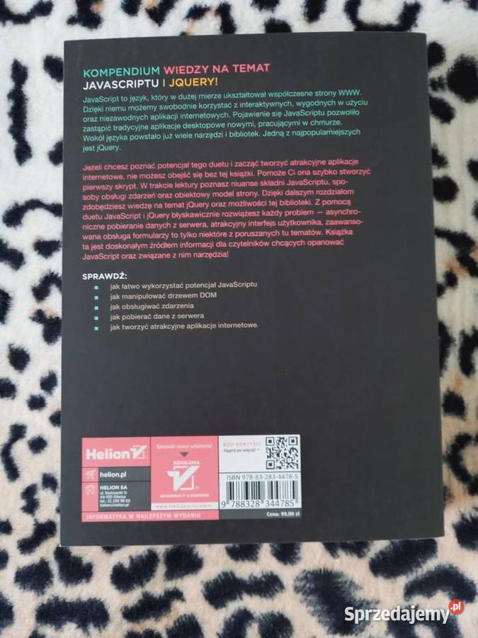 Javascript i JQueryPodręcznik frontenddevelopera Kraków