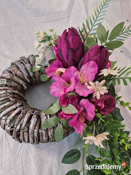 Dekoracja nagrobna w formie wianka wielkopolskie Pleszew