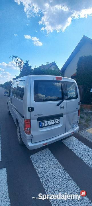NISSAN NV 200 DIESEL USZANOWANY 7 OSOBOWY Konstantynów Łódzki