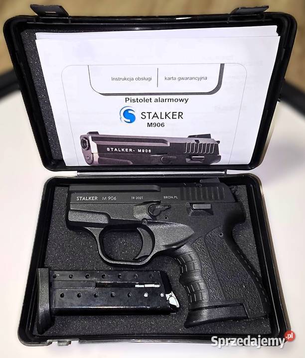 Pistolet hukowy STALKER M906kal 22 Long Blank Sporty strzeleckie i myślistwo Poznań