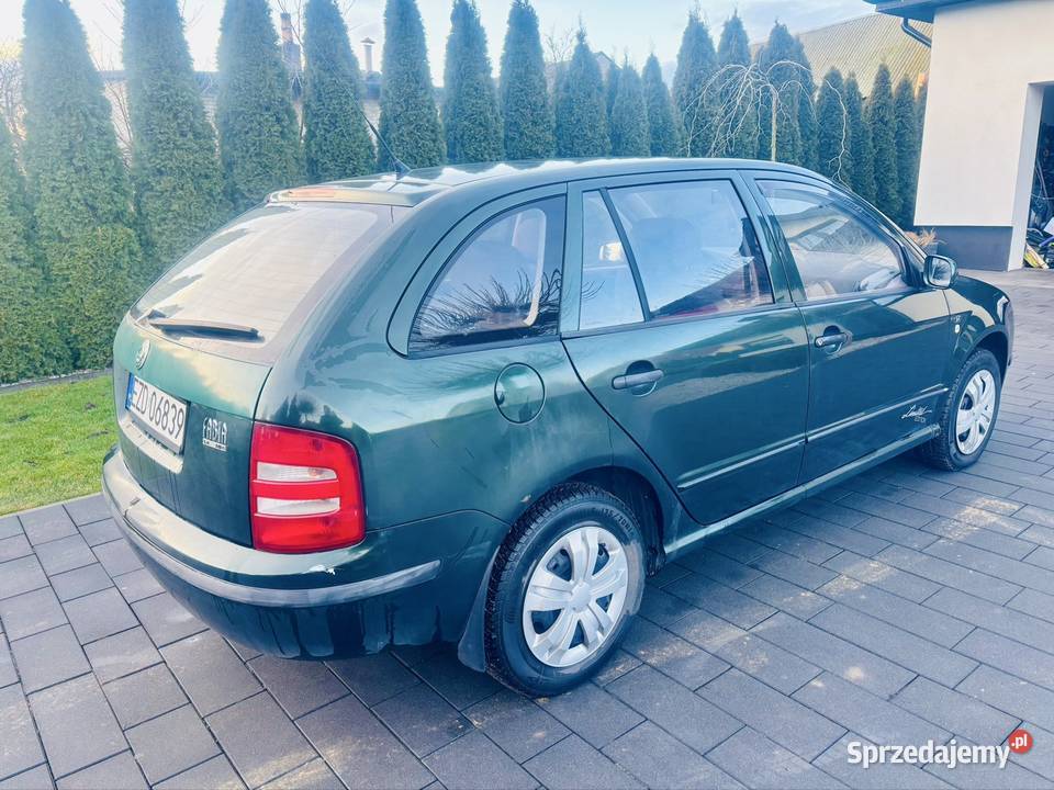 Skoda Fabia 14MPI 2003r przegląd i OC na Rzechta
