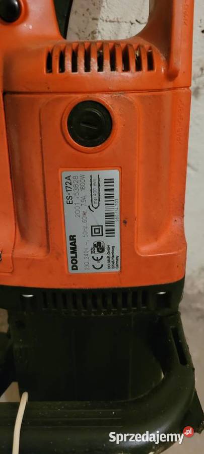 Elektryczna pilarka łańcuchowa marki Dolmar śląskie Bytom