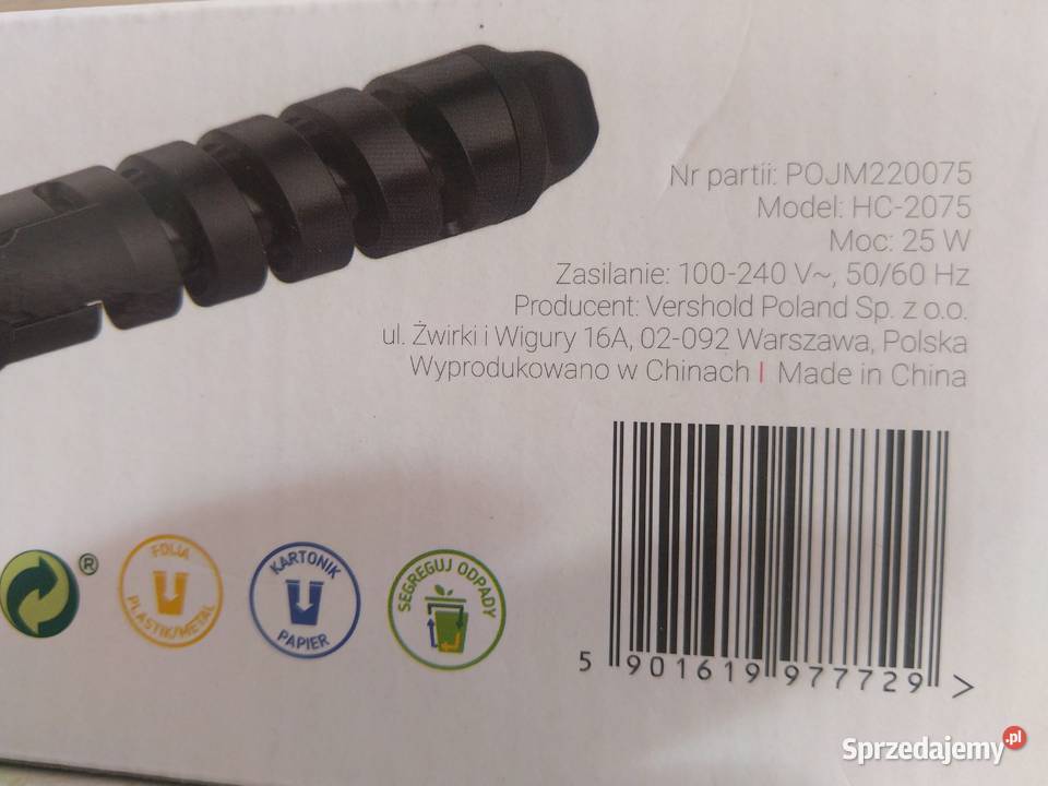 NAJTANIEJ Lokówka Ceramiczna Spiralna Ze Zabrze