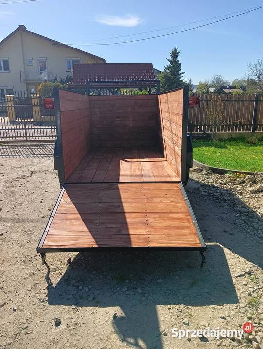 Nowa przyczepa dwukołówka nieuszkodzony Kołaczyce