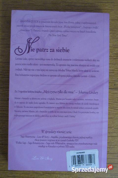 Amanda Quick Nie patrz siebie Parczew