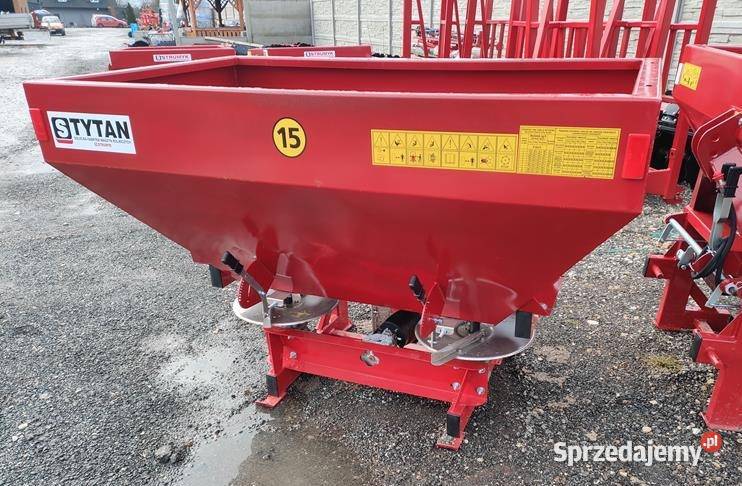 Rozsiewacz nawozu hydraulika STRUMYK TYTAN 22 nieuszkodzony mazowieckie Wołomin