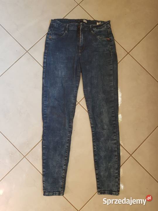 High waist Jeansy dżinsy spodnie damskie z Kielce