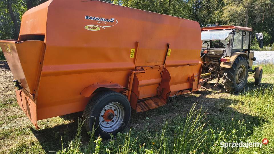 Paszowóz poziomy seko samurai 450110 wóz paszowy Sztabin