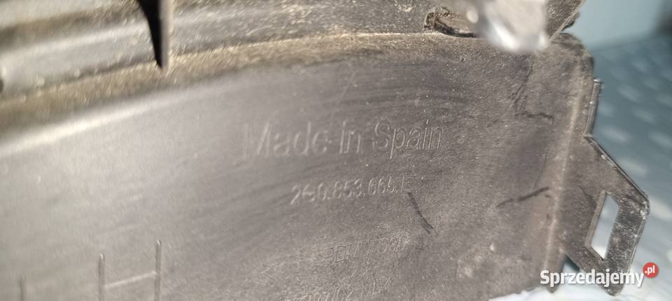 VW POLO VI 2G RLINE KARTKA ZDERZAKA LEWA Lubin sprzedam