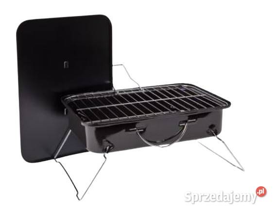 Przenośny grill piknikowy stalowy z rusztem łódzkie Łódź