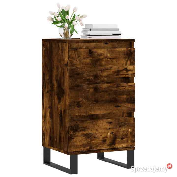 Komoda przydymiony dąb 40x35x70 materiał Warszawa
