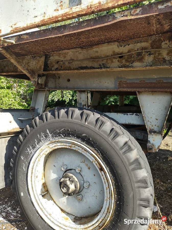 Przyczepa Autosan D 47A produkcji 1975 kujawsko-pomorskie Nasiegniewo