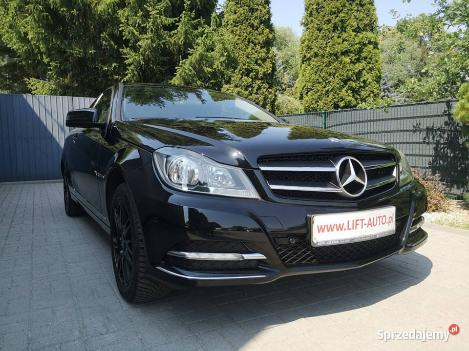 Mercedes C 180 18 T156 COUPE Klimatr Nawi BLUE Strzegom