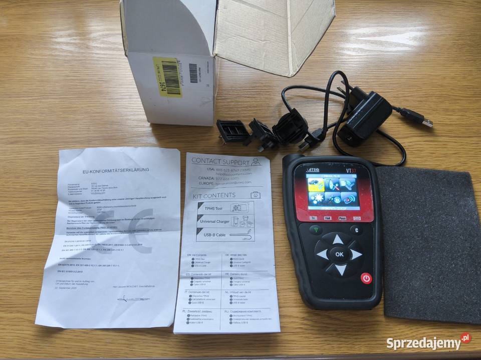 ATEQ VT37 Programator czujników TPMS śląskie Gliwice
