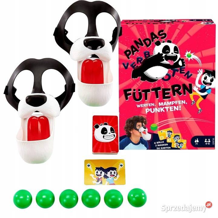 Panda Feeding Forbidden Party Game firmy Mattel Książ Wielkopolski