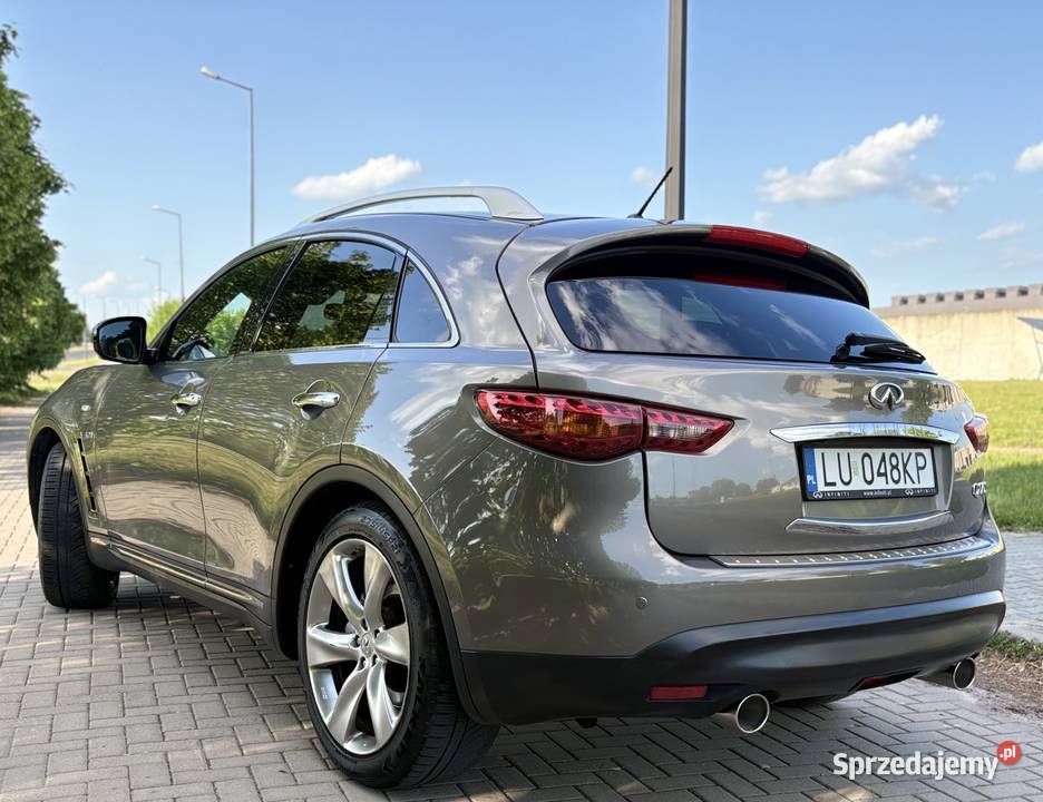 Infiniti QX70S 30D Salon 2 wł FVAT 23 Historia diesel Lublin sprzedam