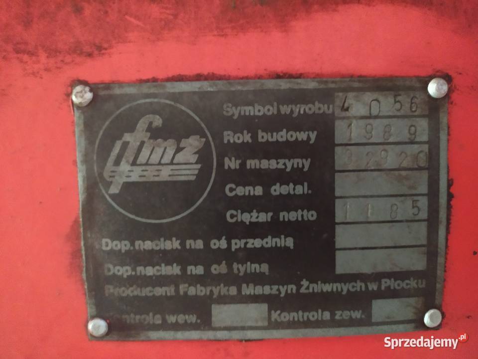 Kombajn zbożowy BIZON Z 056 Super Bizon Turobin