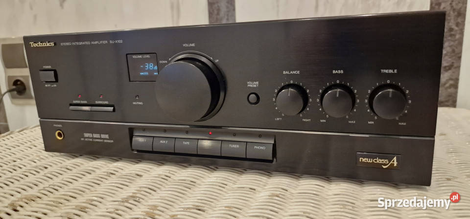 Wzmacniacz Technics SUX102 Amplifer SU X102 Międzychód