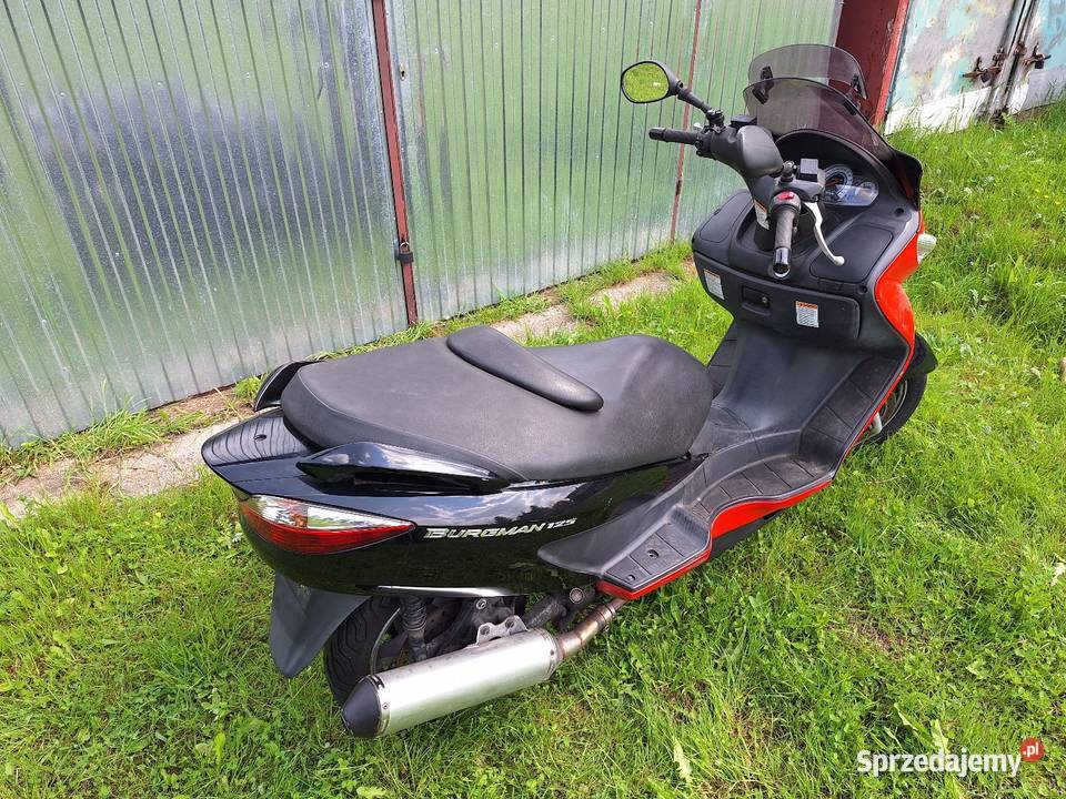 Suzuki Burgman 125 k7 części owiewki siedzenie Jelenia Góra