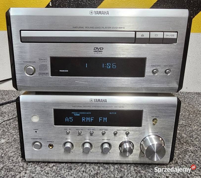 Yamaha RXE810 Natural Sound PianoCraft DVD Wieże i miniwieże Kraków