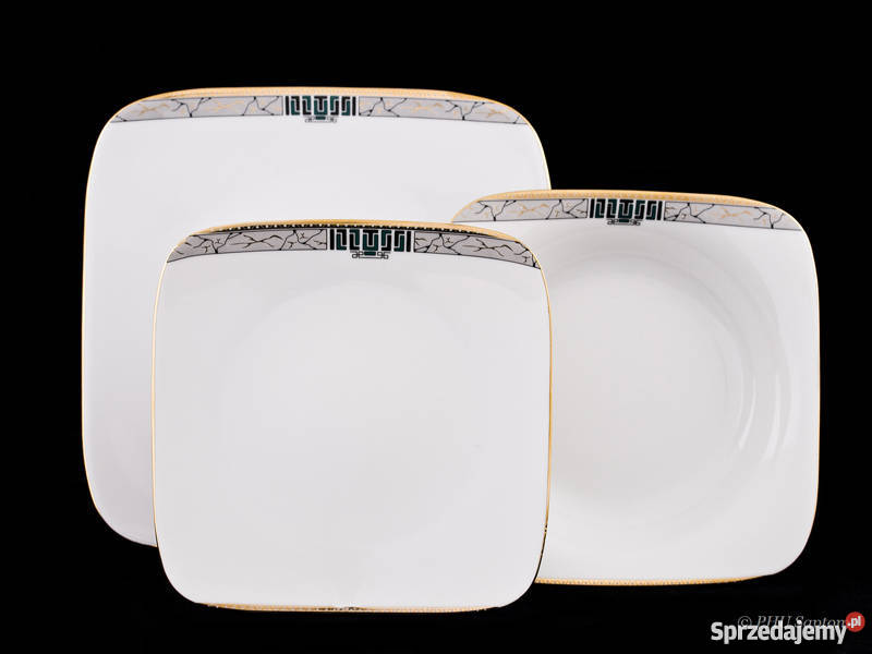 Serwis obiadowy porcelanowy Saturn Porcelana Ceramika i szkło Wałbrzych