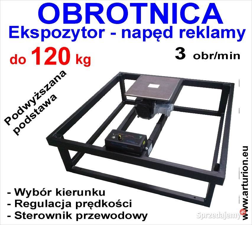 Podest obrotowy Ekspozytor Obrotnica mini Warszawa