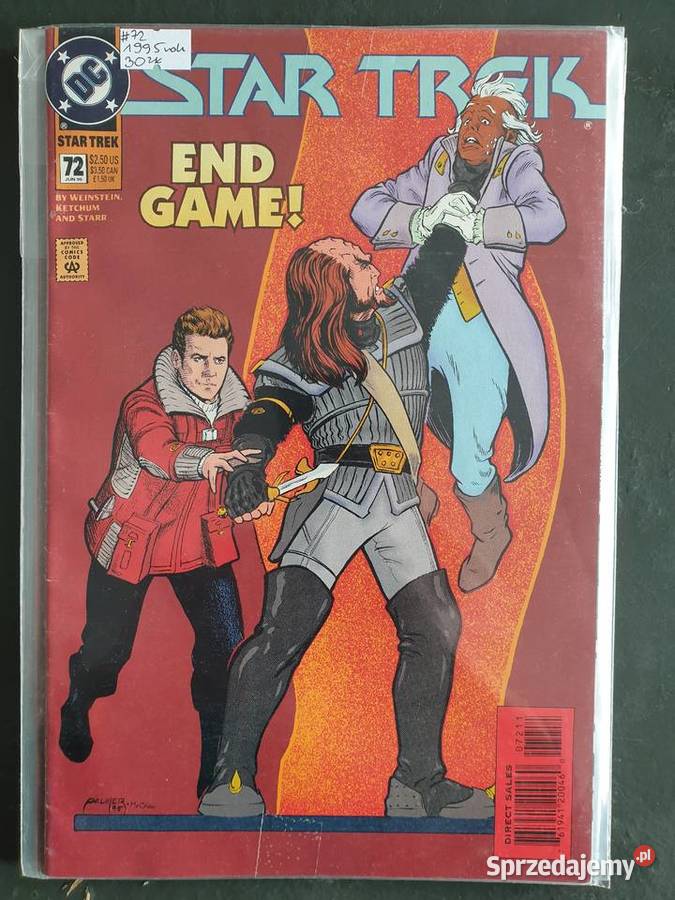 Star Trek A Wolf In Cheap Clothing 4 komiksy DC Amerykańskie Gdynia