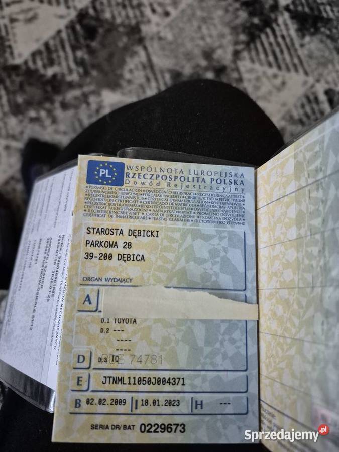 Toyota iQ Brzeźnica sprzedam