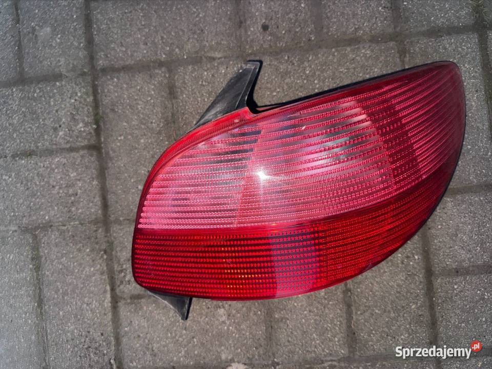 Lampa tył prawa Peugeot 206 3D wielkopolskie Ostrów Wielkopolski