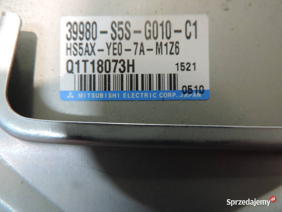 HONDA CIVIC VII 3D HB STEROWNIK MODUŁ osobowe małopolskie Nowy Sącz