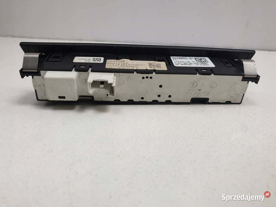 BMW F01 F02 PANEL ASYSTENT KIEROWCY 9220065 Panele sterowania, przełączniki
