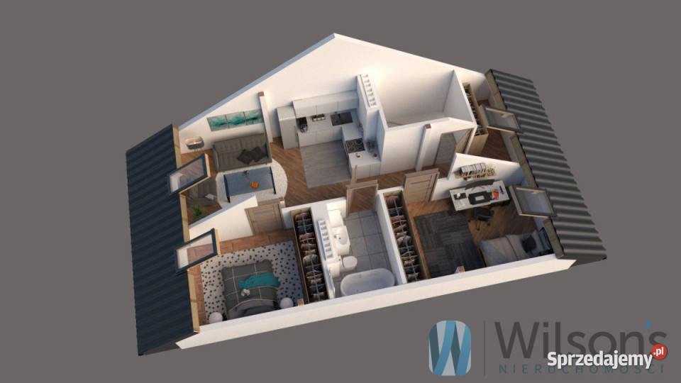 Mieszkanie Marki 13488m2 6 pokojowe 134.88m2 mazowieckie sprzedam