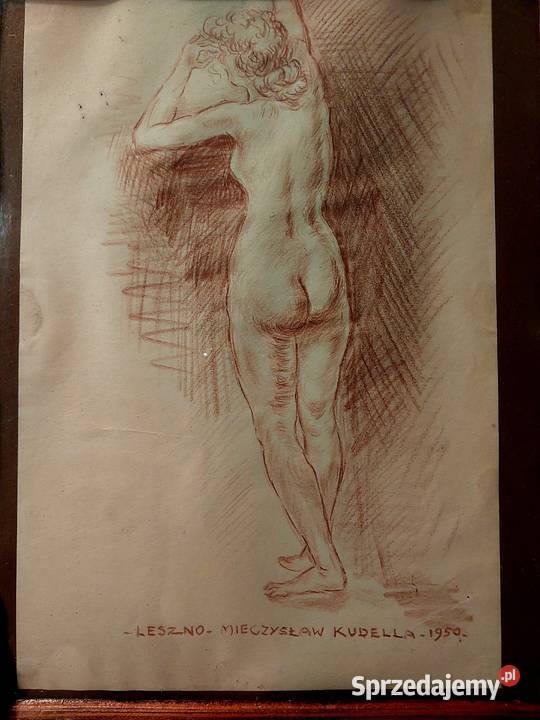 Szkic Mieczyslaw Kudella śląskie Częstochowa sprzedam