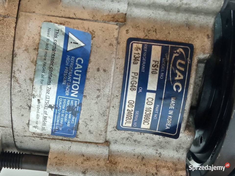 SPRĘŻARKA KLIMATYZACJI 30 V6 Ford Taurus IV Rok produkcji 2004 świętokrzyskie