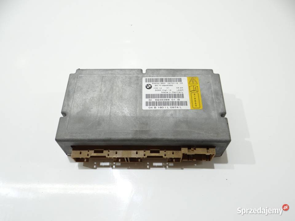 MODUŁ SENSOR PODUSZEK AIRBAG BMW E60 E61 6946388 Strzyżewice sprzedam