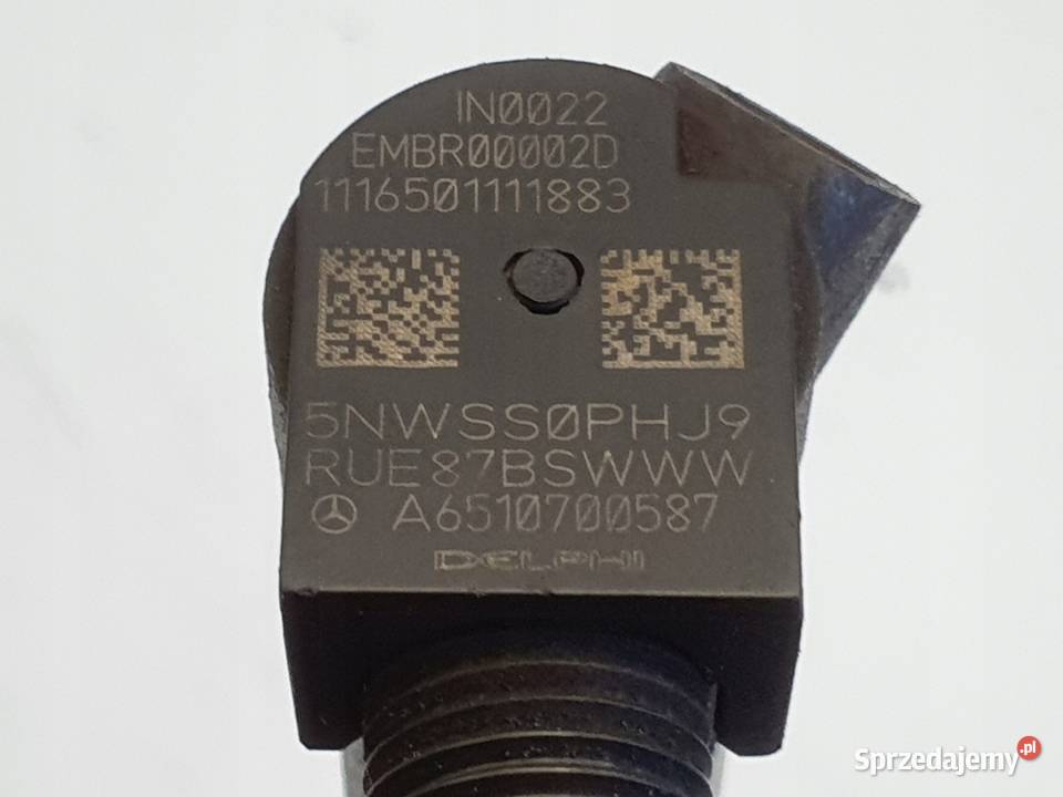 WTRYSKIWACZ Mercedes Sprinter 906 22 CDI wtrysk osobowe