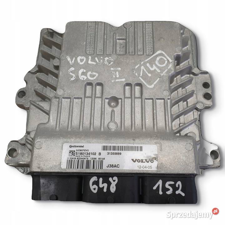 Volvo S60 II 16 D2 STEROWNIK SILNIKA komputer
