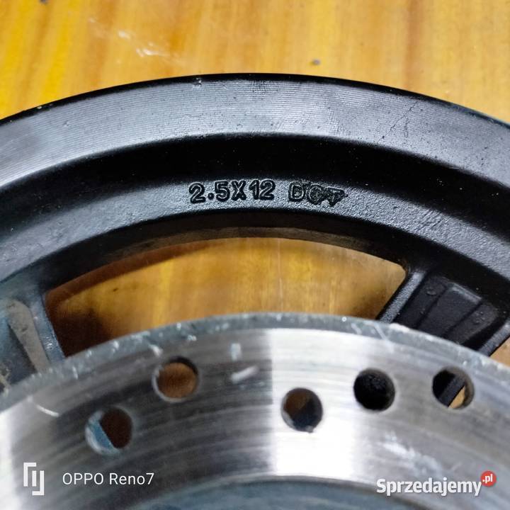 Przednie koło 12 cal skuter GTX CPI łódzkie Łubno sprzedam