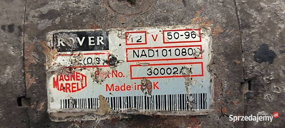 ROZRUSZNIK LAND ROVER 101080 30002A Lipno