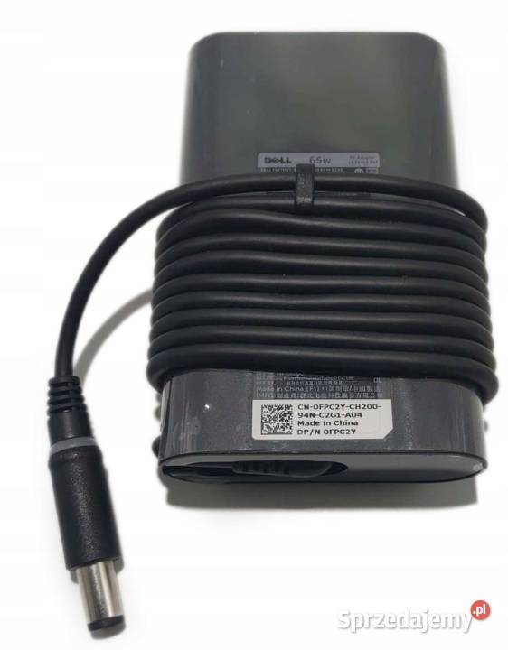 Zasilacz ładowarka DELL 65W 195V 334A oryginał Warszawa