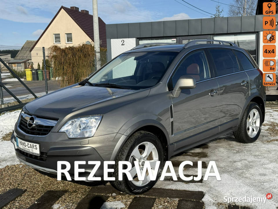 Opel Antara COSMObixenonnavialuserwisskóry4X4z komputer pokładowy Dąbrowa