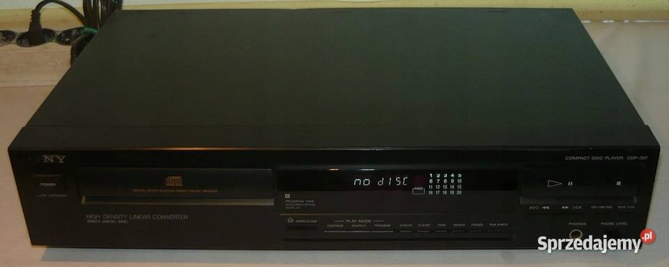 Najtaniej Odtwarzacz płyt CD SONY CDP397 mazowieckie Warszawa